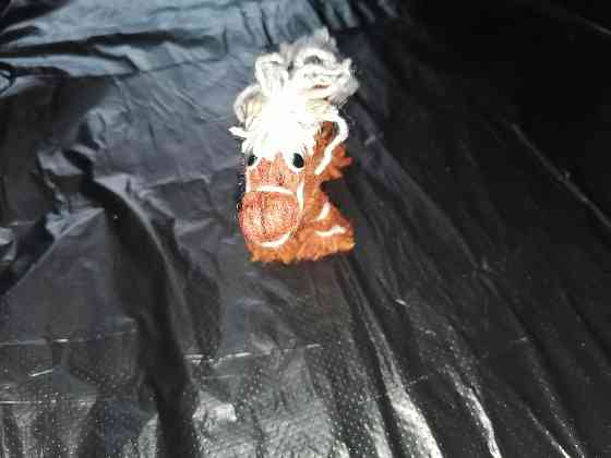 Игрушка из ниток "Лошадка". Ручная работа. Стаханов