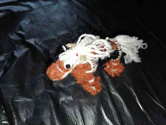 Игрушка из ниток "Лошадка". Ручная работа. Стаханов