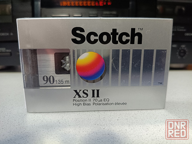 Запечатанная аудиокассета Scotch -XS II/ 90/Chrome/High Bias Донецк - изображение 1