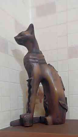 Египетский кот и декоративная тарелка Обмен. Донецк