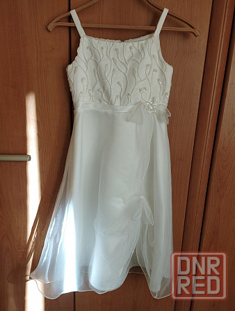 Продам нарядное платье с болеро размер134-146 в отличном состоянии Донецк - изображение 2