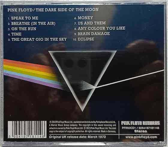 CD диск Pink Floyd -The Dark Side of the Moon Донецк