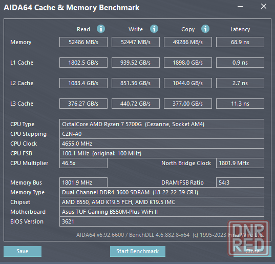 Комплект Asus TUF GAMING B550M-Plus Wi-Fi II + AMD Ryzen 7 5700G/ 8 ядер/ 16 потоков Донецк - изображение 5