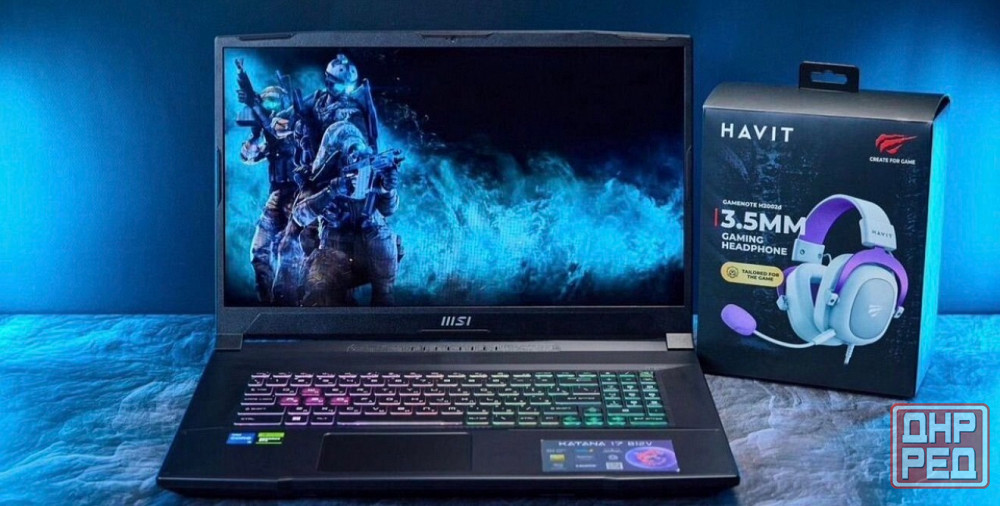 Игровая MSI katana 17.3 RGB любые игры на мах Донецк - изображение 1