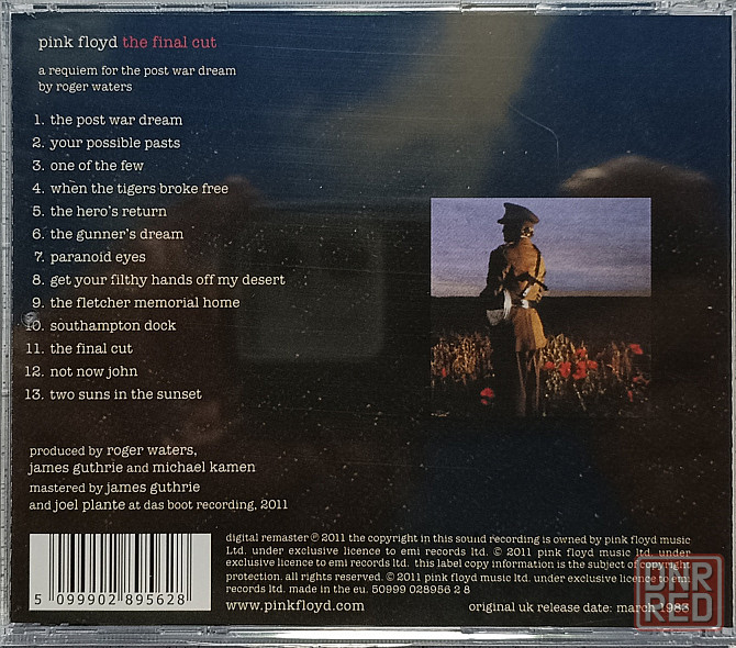 CD диск Pink Floyd -The Final Cut Донецк - изображение 2
