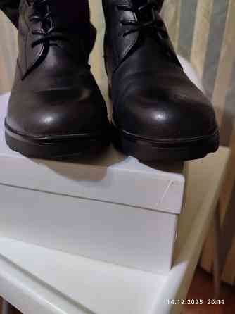 Кожаные зимние ботинки 41 размер Донецк