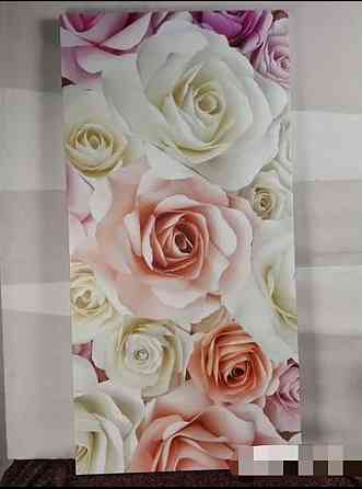 Картина на стену "Нежные розы", 50х100 Донецк