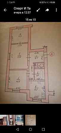 Продам 3 х ком кв 60 кв м. Брянка