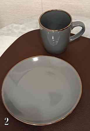 Керамические чашки с тарелками Донецк