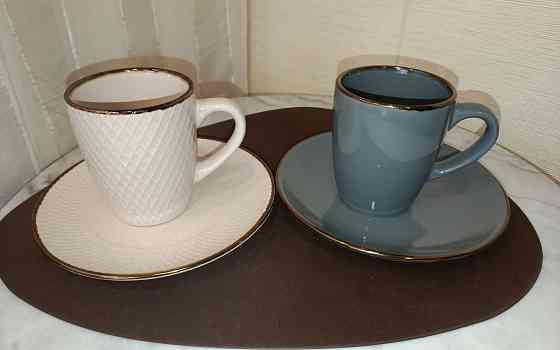 Керамические чашки с тарелками Донецк