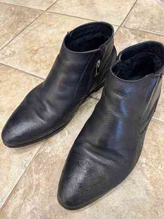 Ботинки зимние мужские кожаные Донецк