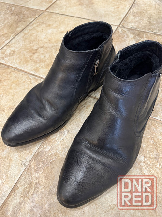 Ботинки зимние мужские кожаные Донецк - изображение 1