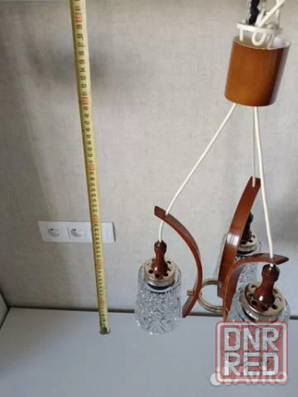 Винтажная люстра ссср Донецк - изображение 2