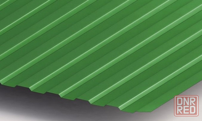 Профнастил зеленый (1,15х1,7) в Донецке Донецк - изображение 1