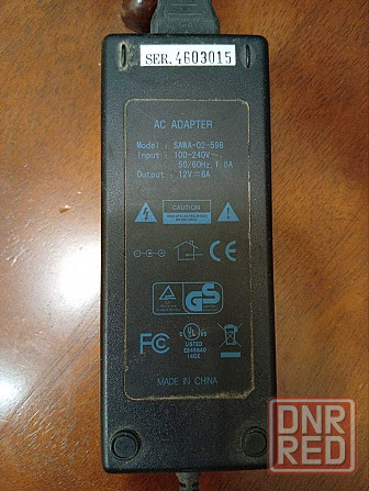 Блок питания 12V - 6A DC Донецк - изображение 2