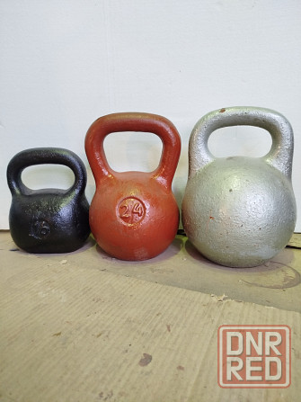 Гири 16 24 32 кг Донецк - изображение 1