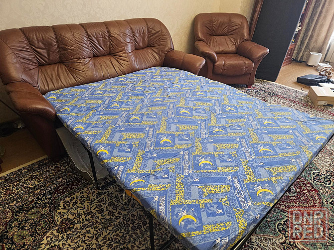 Диван и 2 кресла б/у Донецк - изображение 5