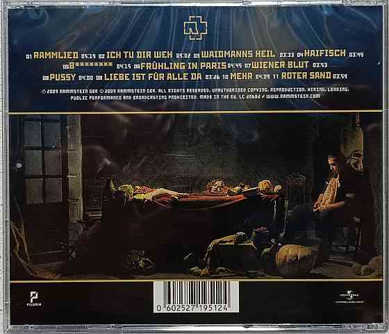 CD диск Rammstein -Liebe Ist Fur Alle Da- Донецк