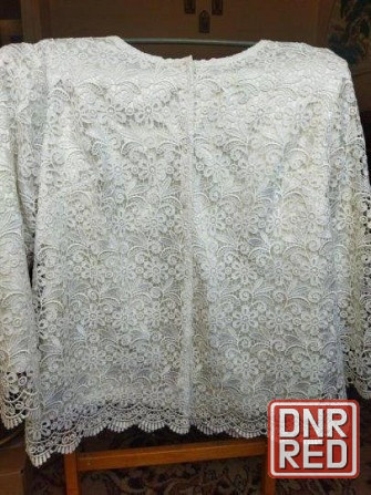 Шикарная кружевная блузка 52-64 р. Донецк - изображение 4