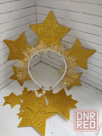 Ободок Снежинки, конфетки, короны на утренники Донецк - изображение 1