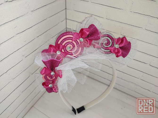 Ободок Снежинки, конфетки, короны на утренники Донецк - изображение 3