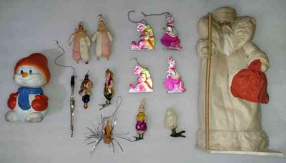 Елочные игрушки советские ссср Донецк