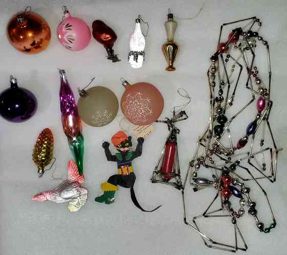 Елочные игрушки советские ссср Донецк