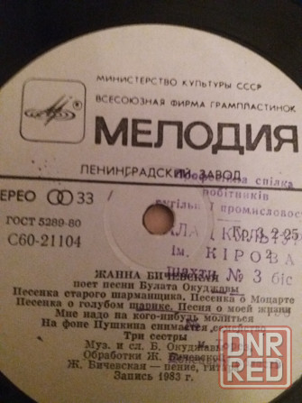грампластинку поет Жанна бичевская Донецк - изображение 4