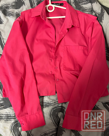 Малиновая рубашка Донецк - изображение 1