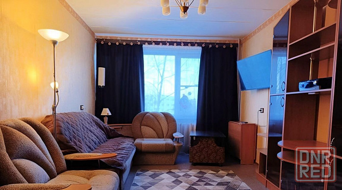 Сдаётся двухкомнатная квартира в Кировском районе, мкр. Текстильщик, 88-ая школа Донецк - изображение 2