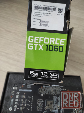 Видеокарта MSI GeForce GTX 1060 Armor OC 6GB GDDR5 и 1080 8 гб Донецк - изображение 2