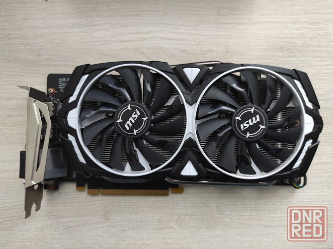 Видеокарта MSI GeForce GTX 1060 Armor OC 6GB GDDR5 и 1080 8 гб Донецк - изображение 4