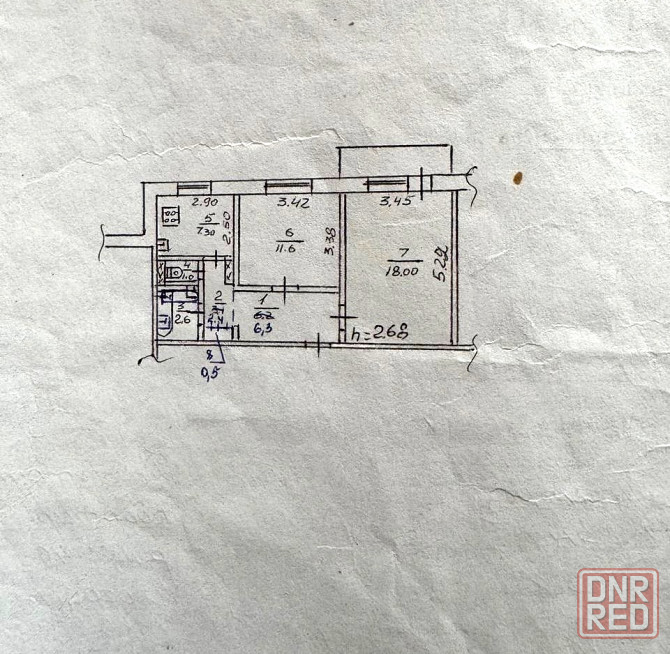 2-ком.кв. ул.Независимости. СпортМакс | Донской. Отличная локация в Будённовском районе. Донецк - изображение 6