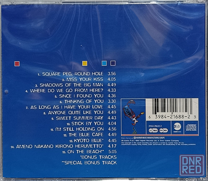 CD диск Chris Rea-The Blue Cafe Донецк - изображение 2
