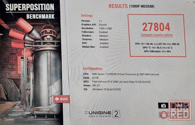 Видеокарта RTX 3080 Донецк - изображение 3