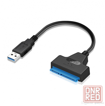 Адаптер/переходник/ кабель Sata на Usb 3.0 для жесткого диска 2,5 дюйма Hdd Ssd (арт-2435) Макеевка - изображение 1