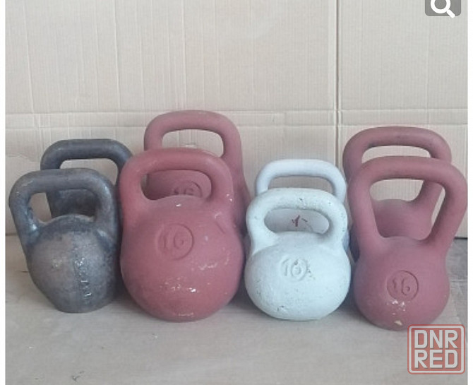 Гири 16 кг парные Донецк - изображение 1