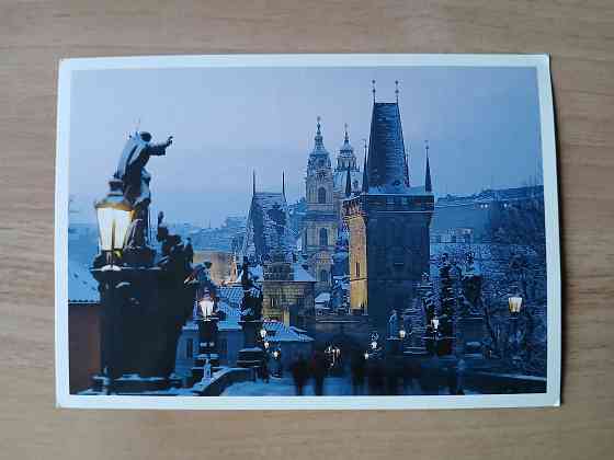Открытки Прага Чехия. 2шт. Донецк