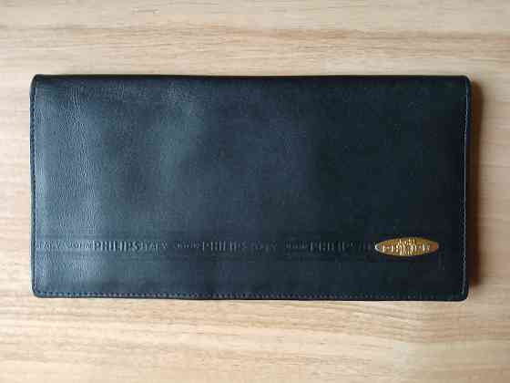 Кошелек портмоне из кожи PHILIPS MILANO Италия Донецк