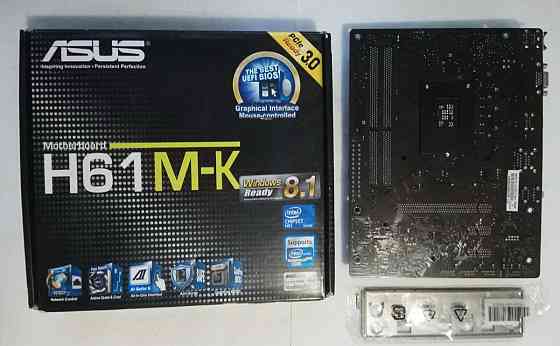 материнская плата ASUS H61M-K и Intel Core i7-2600K под ремонт Донецк