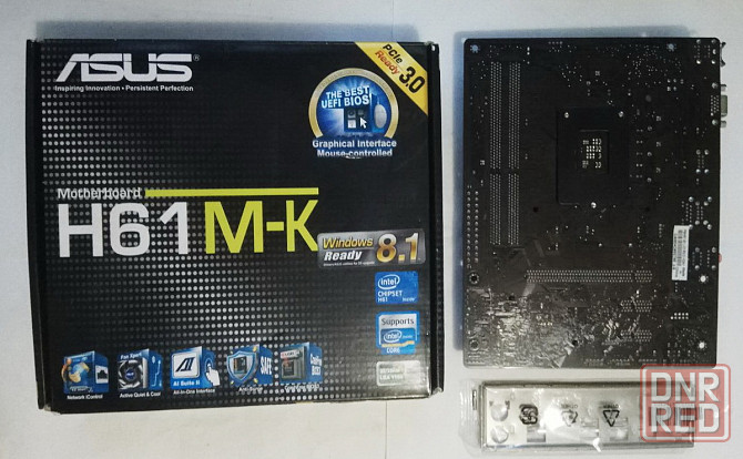 материнская плата ASUS H61M-K и Intel Core i7-2600K под ремонт Донецк - изображение 5