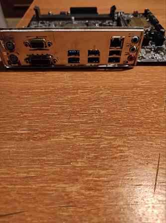 Материнская плата 1151 с процессором Донецк