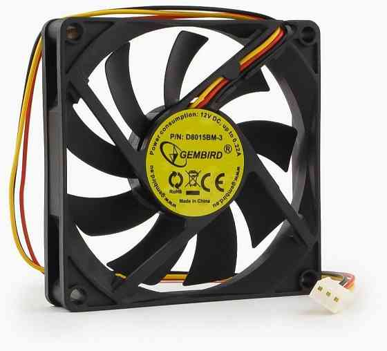 Вентилятор для корпуса Gembird D8015bm-3 (арт-9041) Макеевка