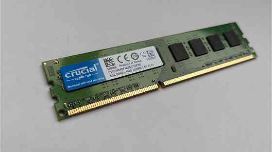 Оперативная память Dimm Ddr3 Crucial 8гб 1600mhz Pc3-12800u (Ct102464bf160b.C16fpd) (арт-5657) Макеевка