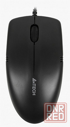 Мышь A4tech Op-530nu, 1000dpi, черный, проводная (арт-2251) Донецк - изображение 1