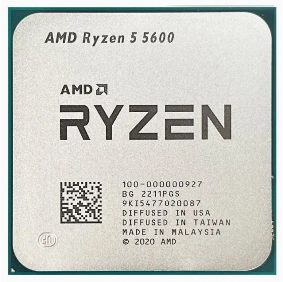 Процессор Amd Ryzen 5 5600 Am4, 6 X 3500 мгц, Oem (арт-7197) Донецк