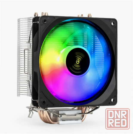 Кулер Exegate Wizard Exx400v2-Pwm.Frgb (Al+Cu, 4 тепл.трубки, Lga775/1150/1151/1155/1156/1200/1700/A Макеевка - изображение 1