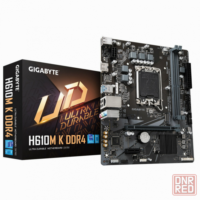 Материнская плата Gigabyte H610m K Ddr4 Lga1700 (арт-1834) Донецк - изображение 1