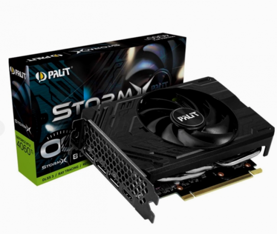 Видеокарта Palit Geforce Rtx 4060ti Stormx Oc 8gb (Ne6406ts19p1-1060f) (арт-5407) Донецк