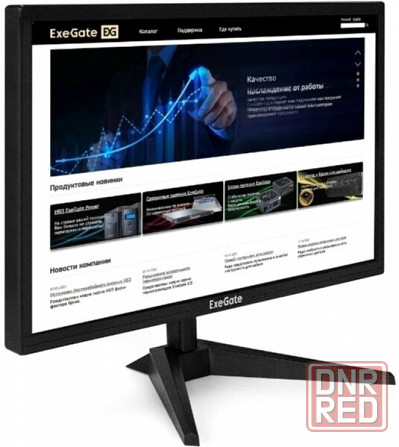 Монитор 27 Exegate Eb2700 (Tn Led Grade A+, Fhd, 1920x1080@60гц, 16:9, 200cd/M2, 1000:1, 178/178, 5m Донецк - изображение 1